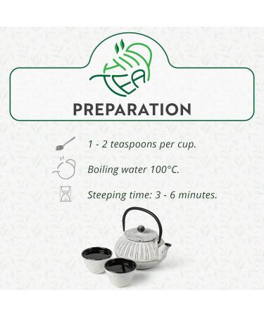 Peppermint Herbal Loose Leaf Tea - 100g of Pure Mint Leaves for Refreshing Tea - Buy Online on SooperMarket.com