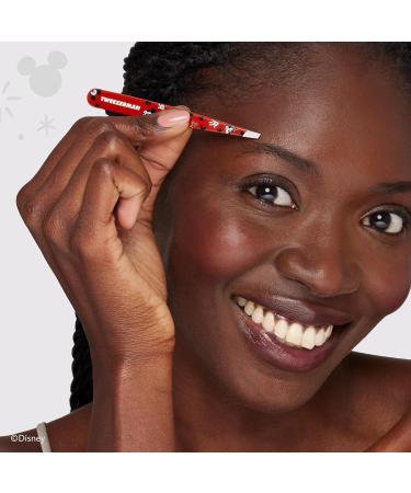 Buy TWEEZERMAN Disney Mickey & Minnie Mouse Slanted Tweezers - Perfect for Precision Grooming | International Shipping Available - Buy Online on SooperMarket.com