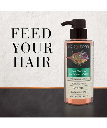 Buy Hair Food Shampoo with Tea Tree & Lavender Water - 10.1 Oz | International Shipping Available - Buy Online on SooperMarket.com
