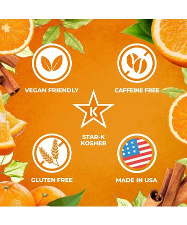 Total Tea Detox K Cup - Caffeine Free Slimming Tea with Senna, Ginger Root, and Hibiscus for Colon Cleanse and Weight Loss - Natural Citrus Cinnamon Herbal Tea - 12 Pods - Buy Online on SooperMarket.com