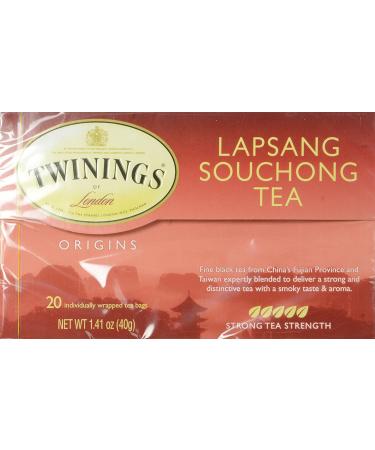 Buy Twinings Lapsang Souchong Black Tea - 100% Pure - 20 Tea Bags (1.41 oz) - Buy Online on SooperMarket.com