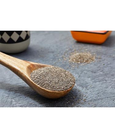 Chandra Whole Foods Raw Chia Seeds 1KG - Low-Carb High Fiber Black Chia Seeds for Weight Loss - Gluten-Free Keto Superfood Rich in Protein & Vitamins -Omega 3 & 6 - 1 kg - Buy Online on SooperMarket.com