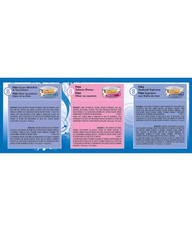 Friskies Pate Chef's Dinner Wet Cat Food | Purina Friskies Ocean Delights Cat Food Variety Pack (24 Cans) Wet Cat Food + Ocean Delights Cat Food - Buy Online on SooperMarket.com