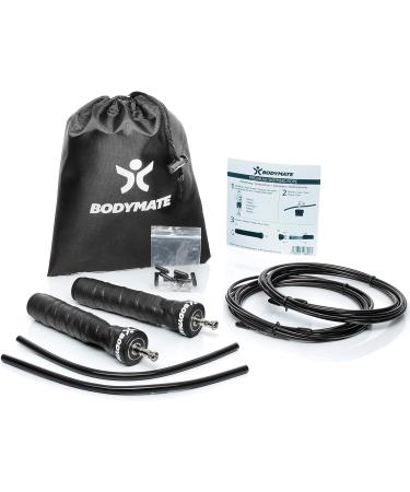 Shop BodyMate Universal Springs Rope | Anti-Slip Handles & Adjustable Steel Cables for CrossFit Boxing & Core Training - International Shipping Available - Buy Online on SooperMarket.com