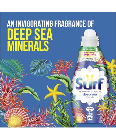 Surf Deep Sea Minerals & Essential Oils Concentrated Liquid Laundry Detergent - 24 Washes - 24 Count (Pack of 1) - Buy Online on SooperMarket.com