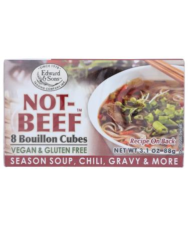 Edward & Sons Not Beef Bouillon Cubes, 3.1 oz