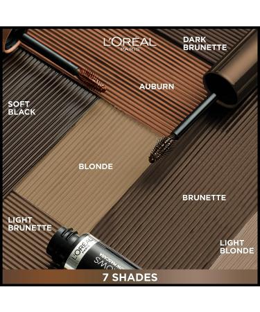 L'Oreal Paris Infallible Volumizing Brow Mascara - 4.0 Dark Brunette - 0.13 Fl Oz - Buy Online on SooperMarket.com