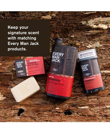 Every Man Jack Cedar + Red Sage Antiperspirant Deodorant 2.6oz - 2 Pack - Buy Online on SooperMarket.com