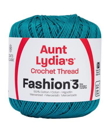 Coats Crochet Fashion Crochet Thread  Warm Teal