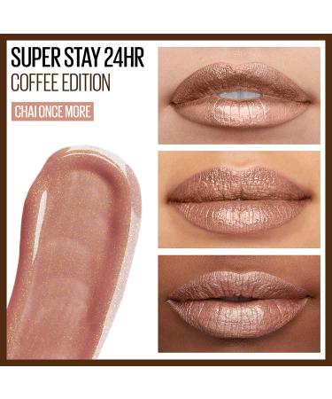 Maybelline Super Stay 24 Liquid Lipstick Kit - Chai Once More | Long-Lasting Color - Buy Online on SooperMarket.com