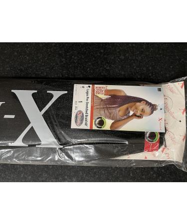 NEW 60 INCH PRE-PULLED XPRESSION Colour 1 (Jet Black) LAGOS BRAID PRE-PULLED PRE-STRECHED Hair Extension 60 2 In A Pack (Colour 1 Jet Black) Heat Resistant Tangle Free Jet Black 1 - Buy Online on SooperMarket.com