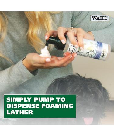 Wahl Canada No Rinse Shampoo for Dogs Odour Control Waterless Shampoo Foam Dispenser 210ml Model 58312 - Buy Online on SooperMarket.com