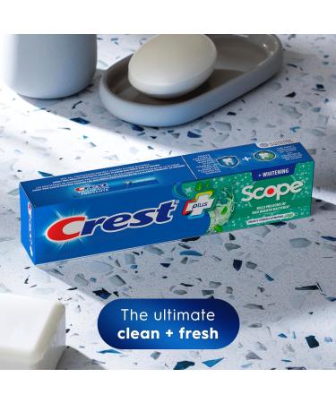 Crest Complete Toothpaste Whitening Plus Scope Minty Fresh 480 mL Total (4 Count of 120 mL Each) Toothpaste Scope (Pack of 4) - Buy Online on SooperMarket.com