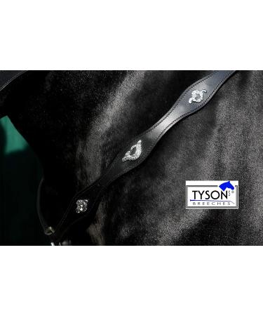Jose Breastplate Show - Premium Portuguese & Spanish Black Brown for WB VB XF XXF Calfblood - International Shipping Available - Buy Online on SooperMarket.com