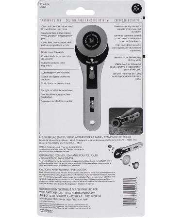 OLFA RTY-3/G 60mm Straight Handle Rotary Cutter - Buy Online on SooperMarket.com