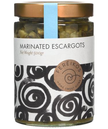 Fereikos Marinated Escargots 500 g 1 Count (Pack of 1)