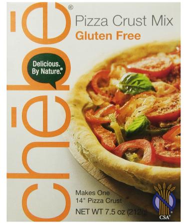 Chebe Bread Pizza Crust Mix, Gluten Free, 7.5-Ounce Box (Pack of 8)
