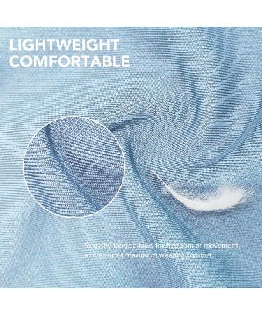 Harrison Howard Fly Mask for Horses - Comfortable Elastic UV Protection - Small Horse Size M (COB) - Ice Blue - Buy Online on SooperMarket.com