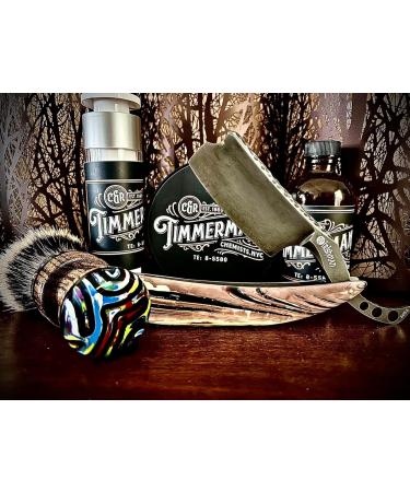 Shop Timmermann Black Siero Base | Premium Shaving Soap with Tallow Donkey & Water Buffalo Milk Omega Oils Oud & Woody Notes - International Shipping Available - Buy Online on SooperMarket.com