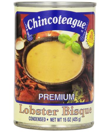 Chincoteague Seafood Lobster Bisque, 15-Ounce Cans (Pack of 12)