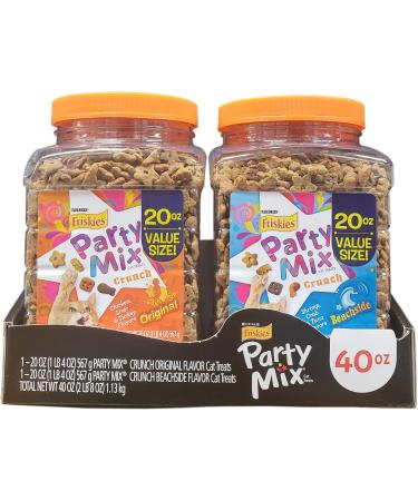 Friskies Party Mix (2 Pack/20 Oz Net Wt 40 Oz)