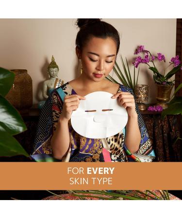 Orientana - Natural Silk Sheet Face Mask Snail Secretion & Collagen | Anti Ageing And Wrinkle Moisturiser | Acne Pigmentation Treatment | Hydrating Rejuvenating & Brightening - 1pc - Buy Online on SooperMarket.com