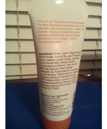 Shop up & up Apricot Scrub 6 oz | Best Exfoliating Scrub for Smooth Skin - International Shipping Available - Buy Online on SooperMarket.com