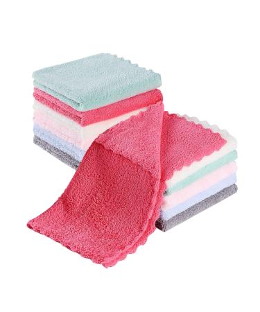 Slick- Baby Washcloths, 10"X10", 12 Pack, Baby Washcloths for Newborn, Wash Clothes for Baby, Kids Washcloths, Soft Washcloths, Toddler Washcloths for Bath, Baby Rags, Facial Washcloth, Face Rags
