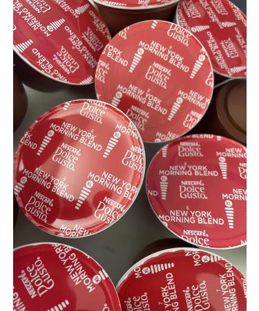 Buy 10 20 30 50 80 & 100 Compatible with Dolce Gusto Coffee Pods : New York Morning Blend - SOLD LOOSE - Buy Online on SooperMarket.com