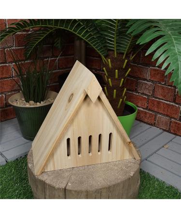 St Helens Home and Garden Eco-Friendly Wood Butterfly House Home Hotel For Butterflies and Moths Weather Resistant - Buy Online on SooperMarket.com