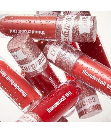 COLORGRAM Thunderbolt Tint Lacquer - Long Lasting Lip Stain (0.2 fl.oz) - 08 Crush Tok - Buy Online on SooperMarket.com
