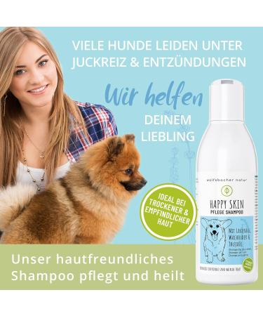 Itching Shampoo for Dogs - 100% Natural Cedar Oil & Lavender - Soothes Itching & Mites - 200ml Anti-Itch Formula - Buy Online on SooperMarket.com