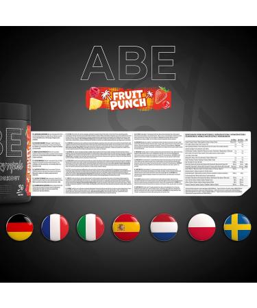 Applied Nutrition Bundle: ABE Pre Workout 375g + 700ml Protein Shaker - Fruit Punch - Buy Online on SooperMarket.com