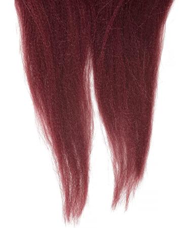 60 INCH XPRESSION LAGOS BRAID PRE-PULLED/PRES-STRETCHED Hair Extension 60 2 In A Pack (Pure Colour 39 Burgundy Red) Heat Resistant Tangle Free Brushable Burdundy Red 39 60 inches - Buy Online on SooperMarket.com