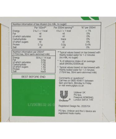 PG Tips Gold: Best Tasting Blend - 80 Tea Bags | Buy Online - Buy Online on SooperMarket.com