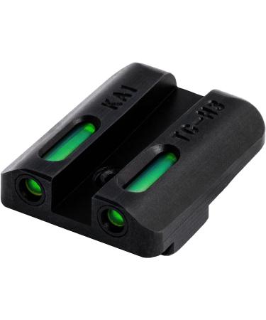 TRUGLO TFX Tritium/Fiber Optic Handgun Sights for Kahr Arms - Black Dovetail - Fits K, MK, P, PM, T&TP Models (2004 and newer) - Buy Online on SooperMarket.com