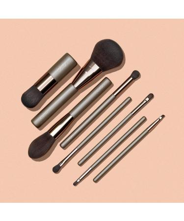Delilah Angled Liner Precision Brush - Perfect Gel Eyeliner Makeup Brush | Cruelty-Free | Wooden Handle | International Shipping - Buy Online on SooperMarket.com