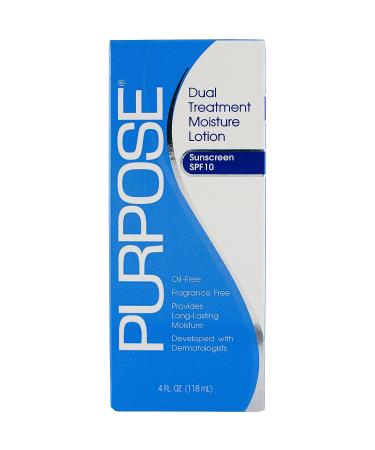 Purpose Dual Treatment Moisture Lotion SPF 10 - 4 oz - Buy Online on SooperMarket.com