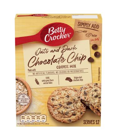 Betty Crocker Oats and Dark Chocolate Chip Cookie Mix 250g