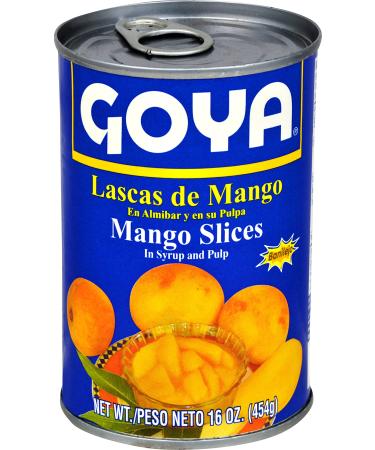 Goya Foods Mango Slices in Heavy Syrup 16 Ounce (Pack of 24)