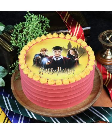 PME Harry Potter Small Sugar Sheet Cake Topper - Magical Decoration for Your Celebration - Buy Online on SooperMarket.com