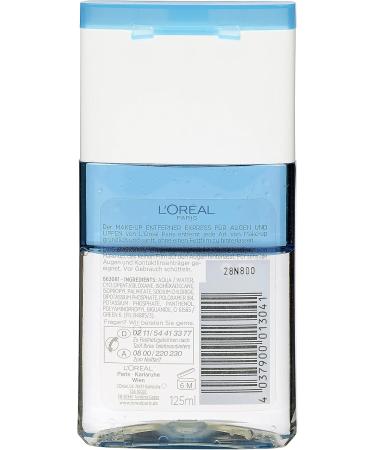 L'Or al Paris Dermo Expertise Waterproof Eye Make-Up Remover - Pack of 6 (6 x 125 ml) | International Shipping Available - Buy Online on SooperMarket.com