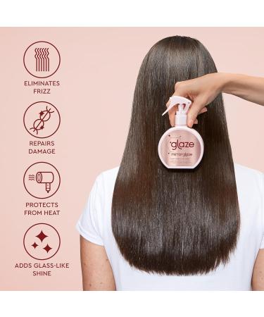 glaze Hair Shine Bundle Glaziplex Super Bond Repair Treatment Color Conditioning Gloss & Mirror 4-in-1 Super Sleek Shine Spray For All Hair Types - Buy Online on SooperMarket.com