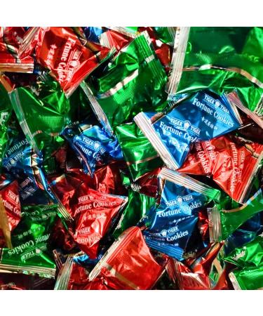 Tiger Tiger Fortune Cookies Citrus Flavour (20pcs) - Individually Foil Wrapped Biscuits Bulk Cookies Vmart  - Buy Online on SooperMarket.com