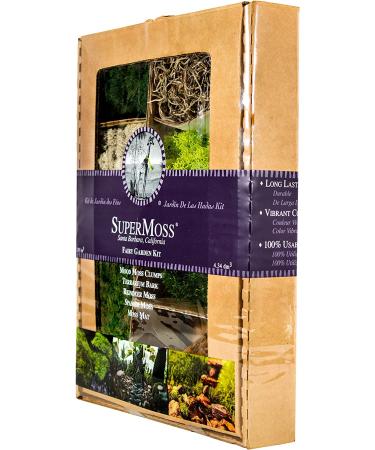 SuperMoss Fairy Garden Kit - 4 oz Mixed Mosses (50310) - Buy Online on SooperMarket.com