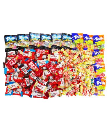 Captain play sweets-Mix 210-part for children's birthday with 6 children 1 Pack (1 x 937g) bag of chocolate 210 pieces (1 Pack)