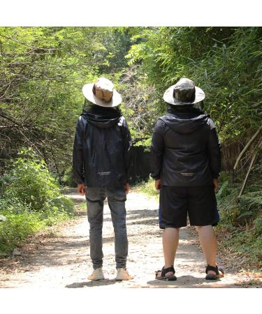 Drasry Mosquito Head Net Hat Fishing Hat Sun Hat Hunting Fisherman Hat with Mesh Hiking Gardening Hat Grey 1pcs 0 - Buy Online on SooperMarket.com