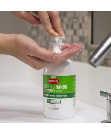 O'Keeffe's Working Hands Hand Cream 3oz Tube & Moisturizing Hand Soap 12oz Pump - White - Buy Online on SooperMarket.com