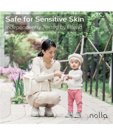 Nolla Flushable Wipes - 100% Plant-Based, Plastic-Free, Biodegradable - Unscented with Aloe & Vitamin E - Septic & Sewer Safe - 360 Count (6 Packs of 60) - Buy Online on SooperMarket.com