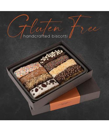 Gluten Free Biscotti Gift Basket | Stunning Cookies Gift Baskets | Chocolate Gift Basket | Food & Beverage Gifts for Men  Women | Care Package for College Students  Corporate Gift  Independence Day  Sympathy  Birthday and  - Buy Online on SooperMarket.com